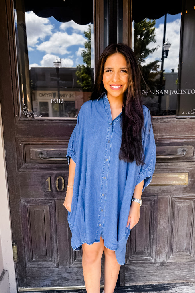 Baby Blues Dress - Blue