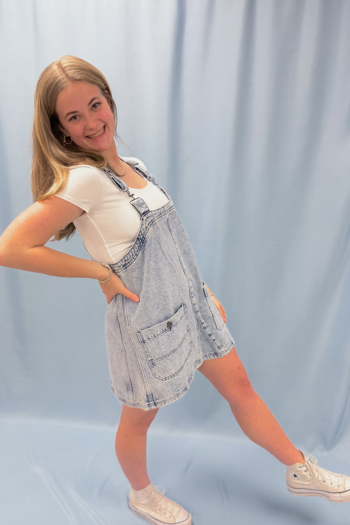 Casey Jones Overall Dress