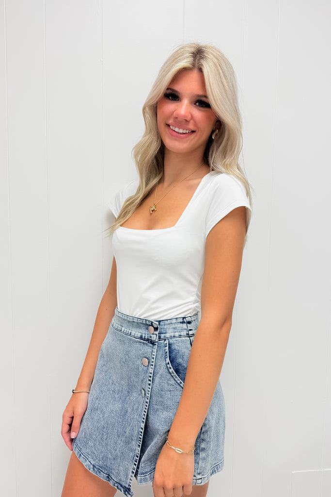 Everyday Bodysuit- White