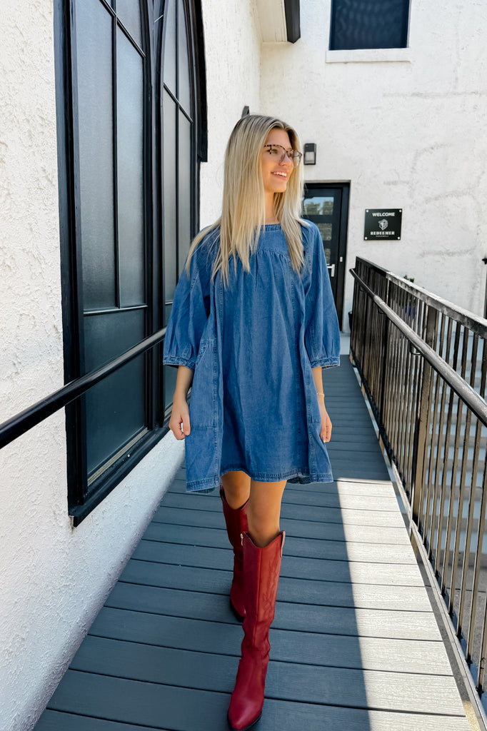 Nora Denim Dress