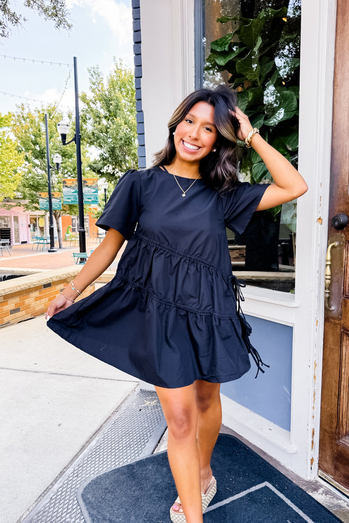 The Sabrina Dress- Black