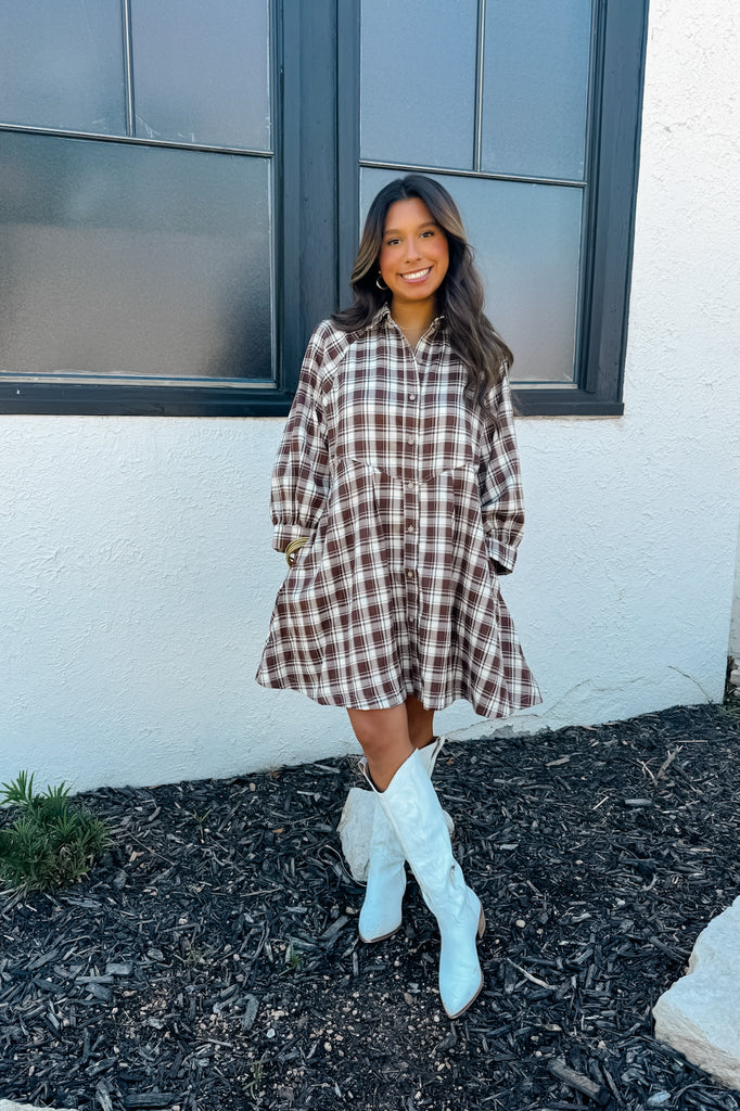 Oliver Plaid Dress