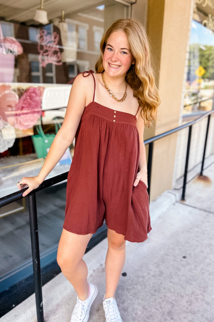Rosewood Romper