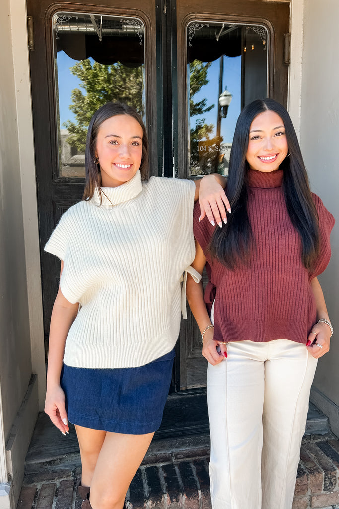 Close To You Turtle Neck- Cream