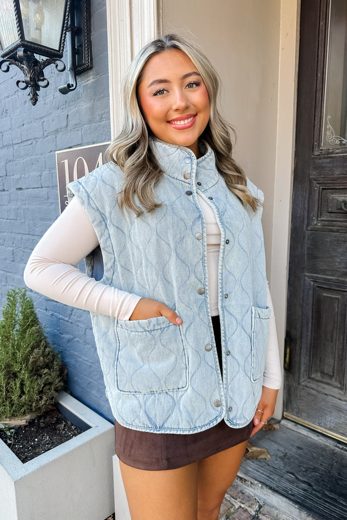 Connie Quilted Vest