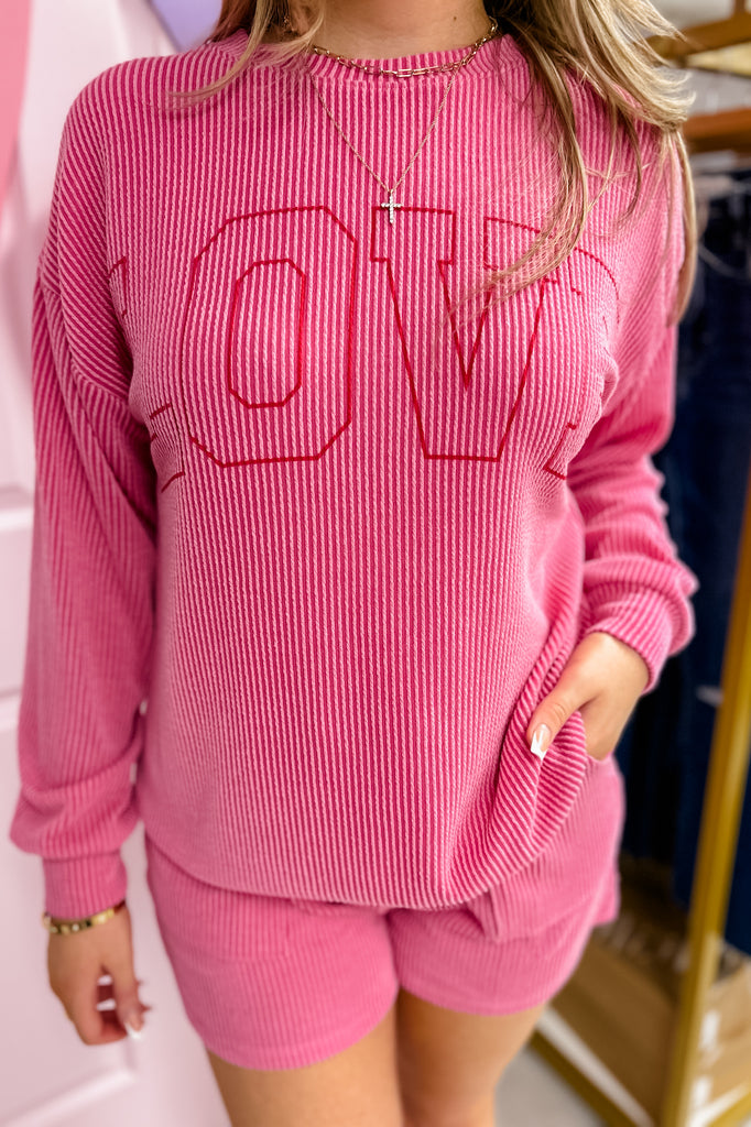 Corded Love Pullover