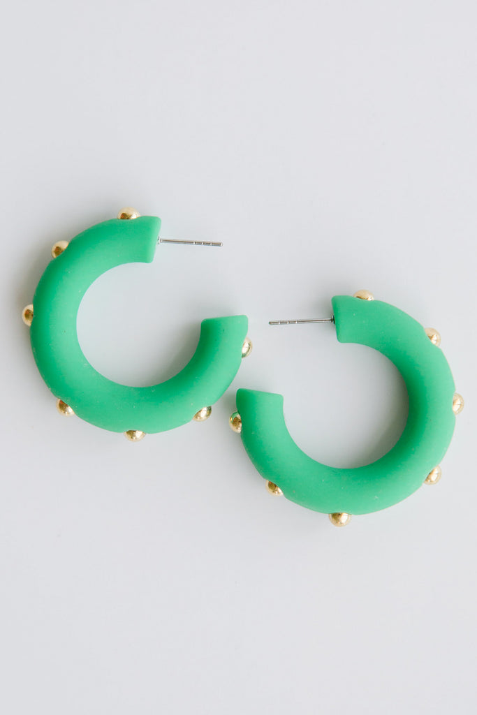 Medium Libby Hoops- Kelly