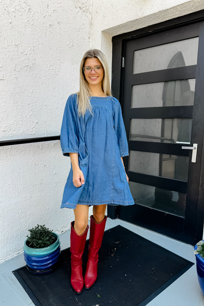 Nora Denim Dress