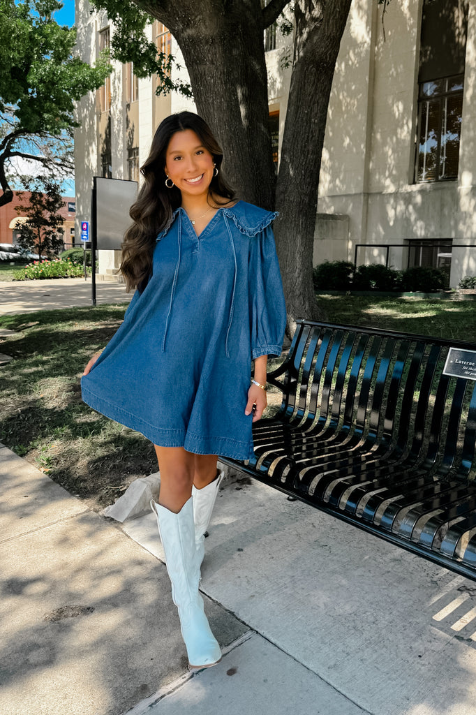 Blue Jean Dress