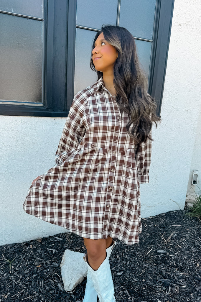 Oliver Plaid Dress