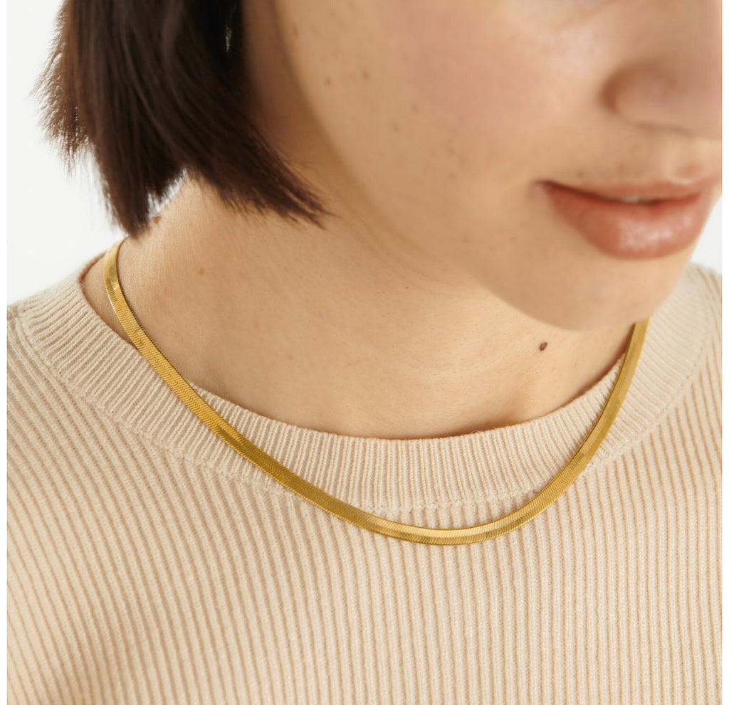 Ciana Waterproof Snake Chain Necklace