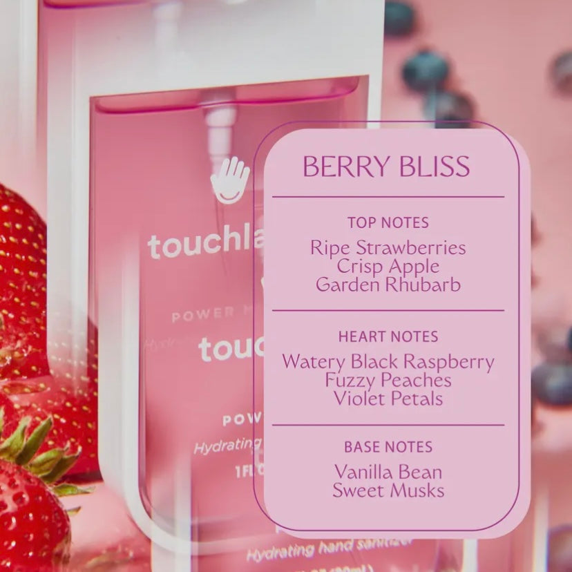 Touchland Hand Sanitizer- Berry Bliss