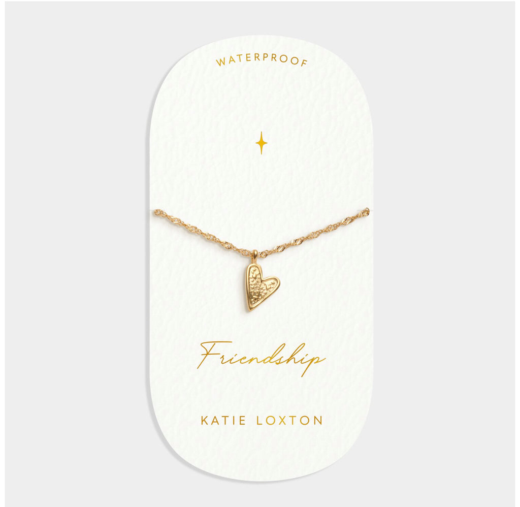 Friendship Waterproof Gold Heart Bracelet