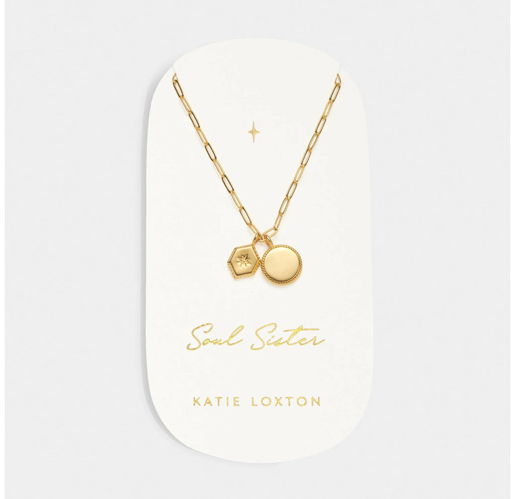 Soul Sister Waterproof Gold Charm Necklace