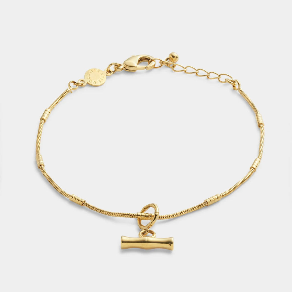 Bamboo Waterproof Gold Bracelet