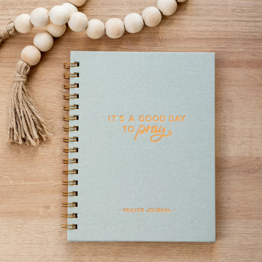 Prayer Journal - Green Linen