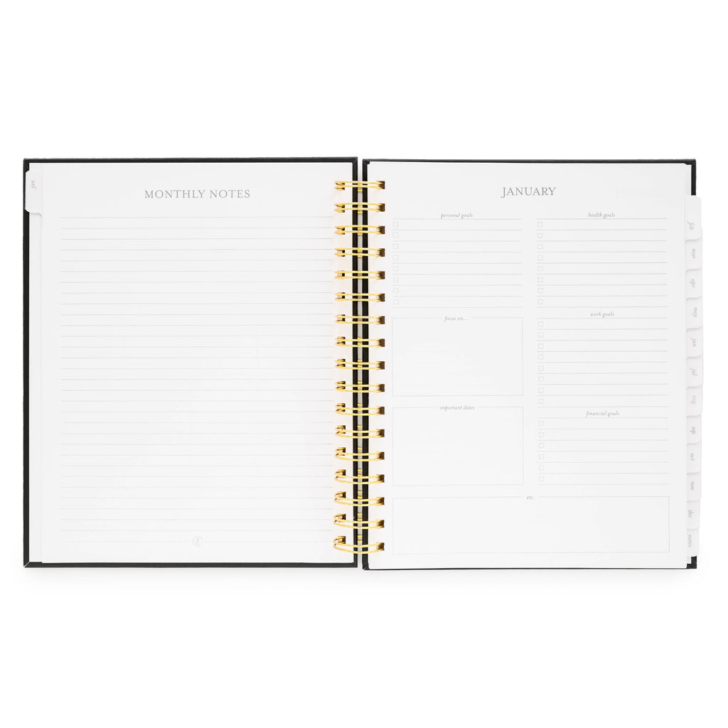 2025 Dusty Blue Signature Spiral Planner