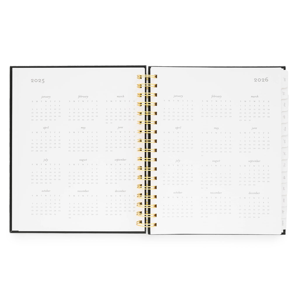 2025 Dusty Blue Signature Spiral Planner