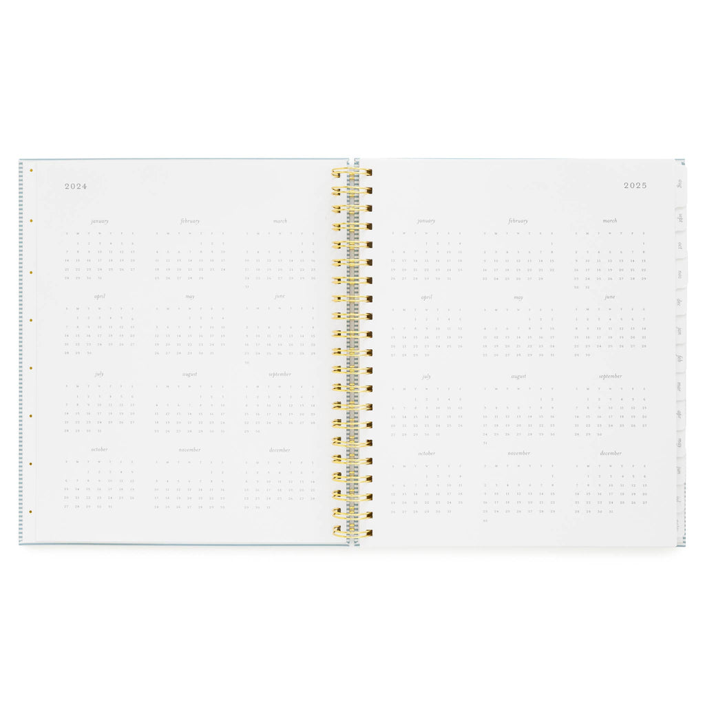 2024-2025 Large Weekly Spiral Academic Planner