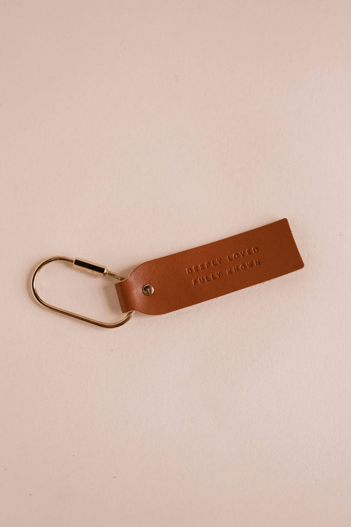 Deeply Loved Camel Key Fob | Christian Keychain