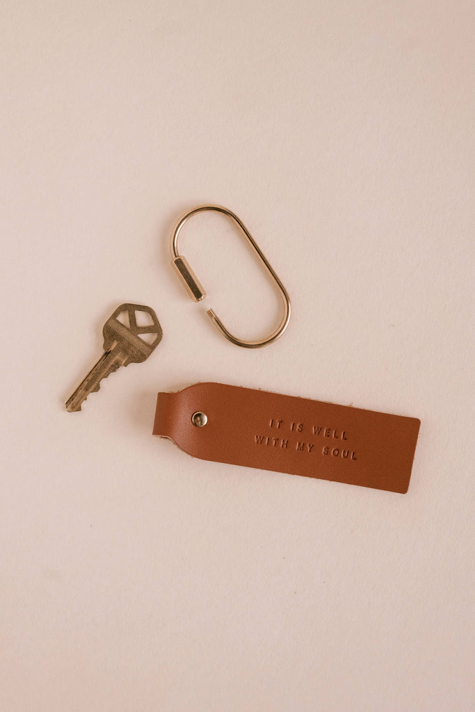 It Is Well Camel Key Fob | Christian Keychain