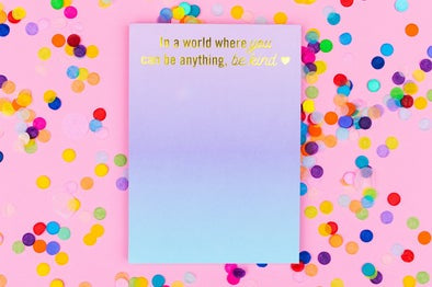 Be Kind Notepad