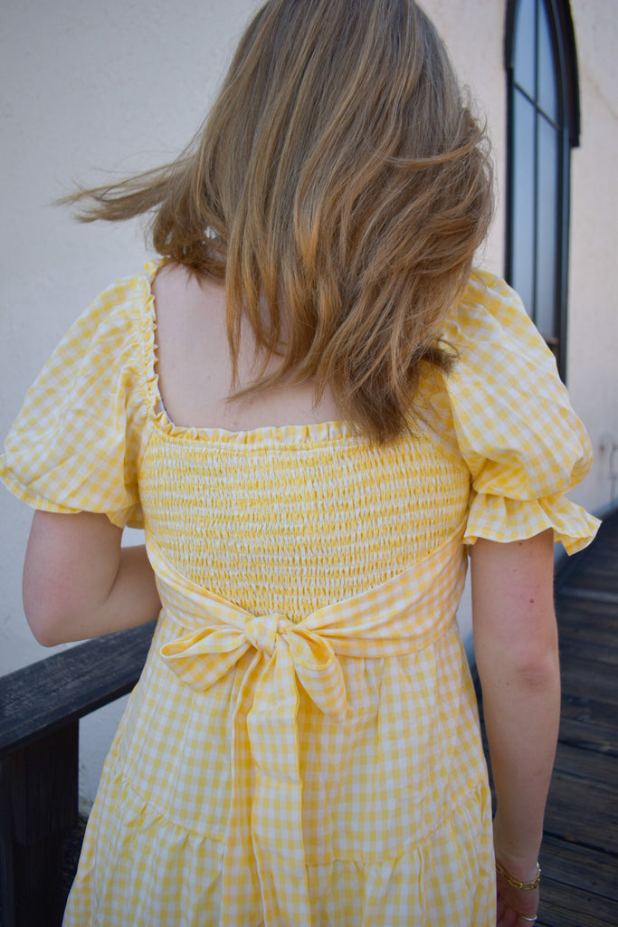Sweet Sunday Dress- Yellow