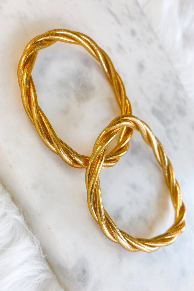 Kumali Twist Bracelet - Gold